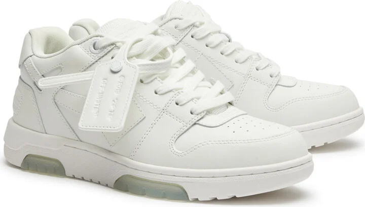 Off-white Out Of Office Leather Sneakers - Image 2