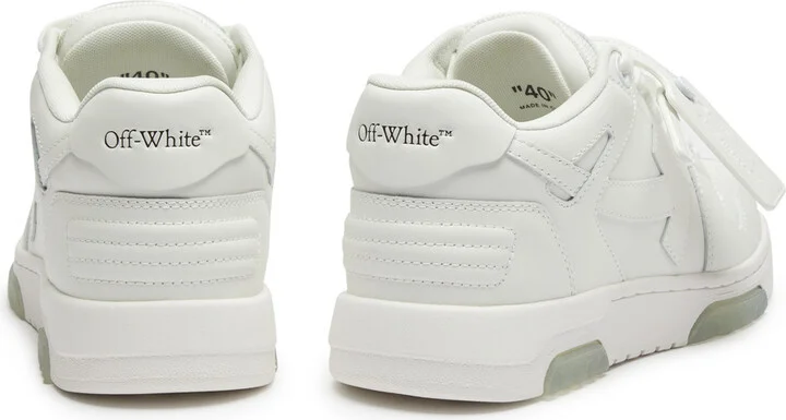 Off-white Out Of Office Leather Sneakers - Image 3