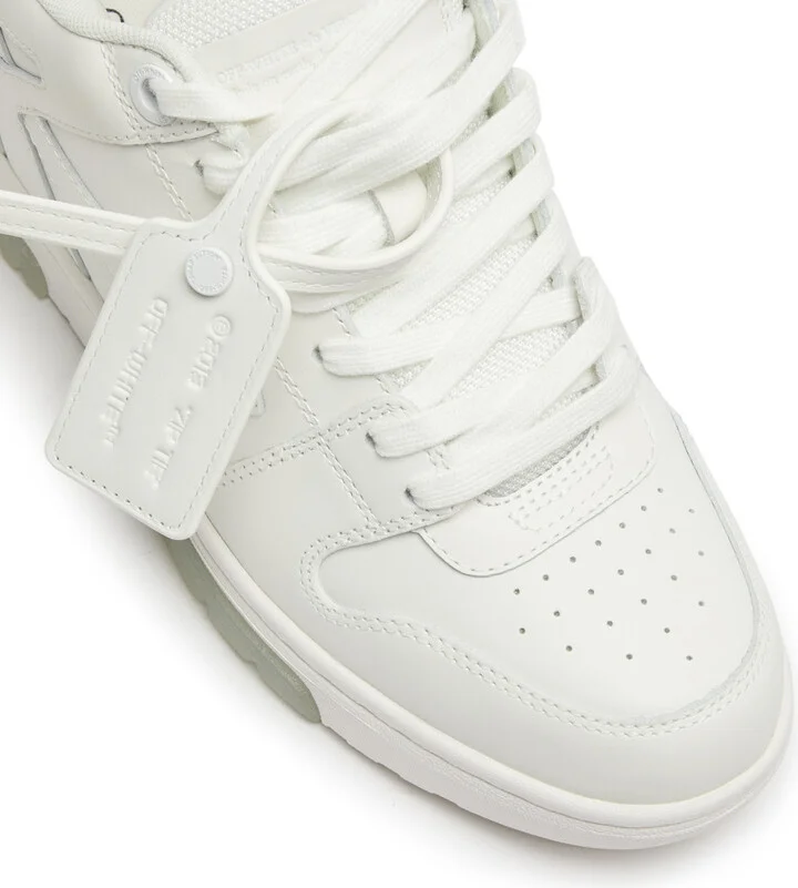 Off-white Out Of Office Leather Sneakers - Image 4