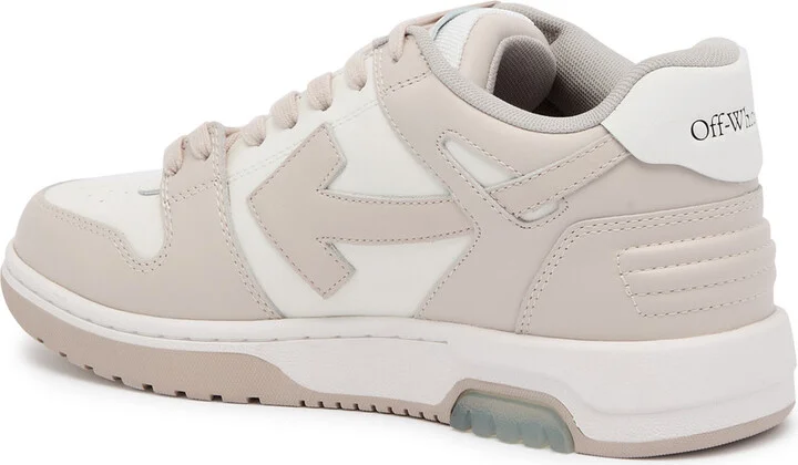 Off-white Out Of Office Leather Sneakers - Image 6