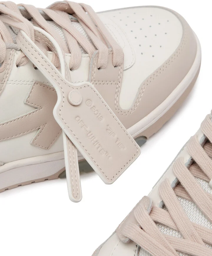 Off-white Out Of Office Leather Sneakers - Image 8