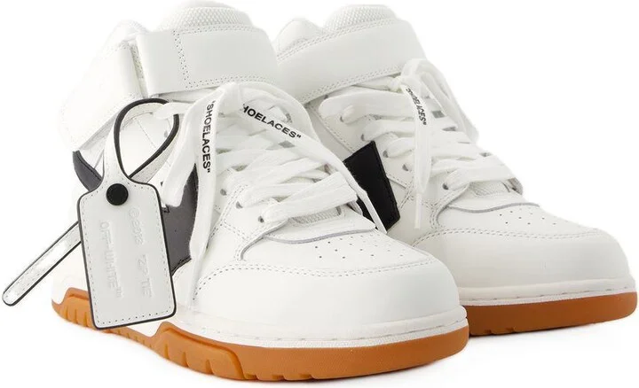 Off-White Out Of Office Mid Top Sneakers - Image 2