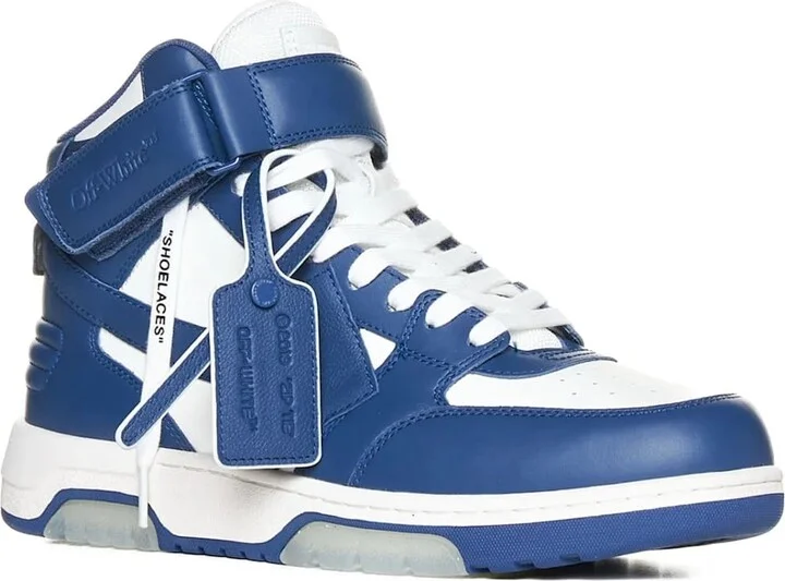 Off White Out Of Office Mid Top Sneakers - Image 2
