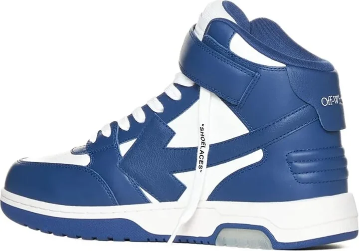 Off White Out Of Office Mid Top Sneakers - Image 3