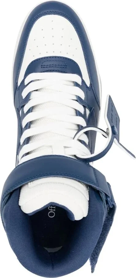 Off White Out Of Office Mid Top Sneakers - Image 4