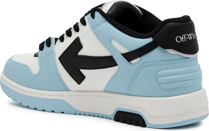 Off-white Out Of Office Panelled Leather Sneakers - Image 2