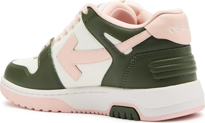 Off-white Out Of Office Panelled Leather Sneakers - Image 2