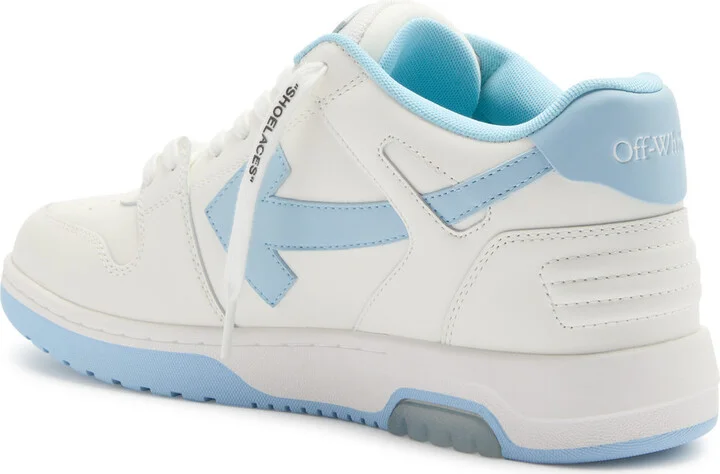 Off-white Out Of Office Panelled Leather Sneakers - Image 2