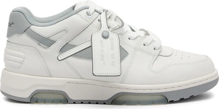 Off-white Out Of Office Panelled Leather Sneakers