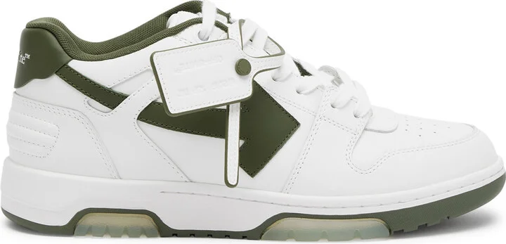 Off-white Out Of Office Panelled Leather Sneakers