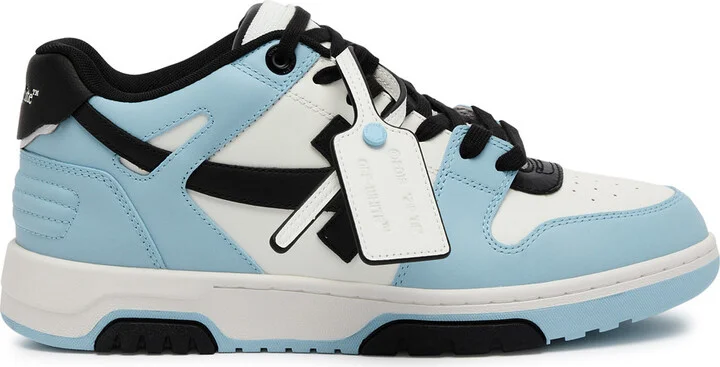 Off-white Out Of Office Panelled Leather Sneakers