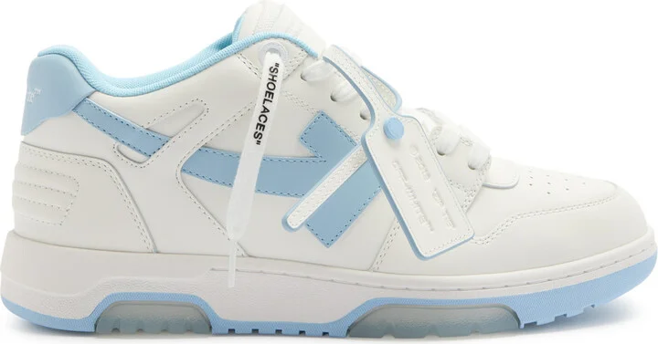 Off-white Out Of Office Panelled Leather Sneakers