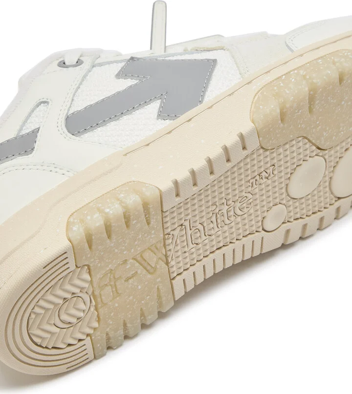 Off-white Out Of Office Panelled Mesh Sneakers - Image 4