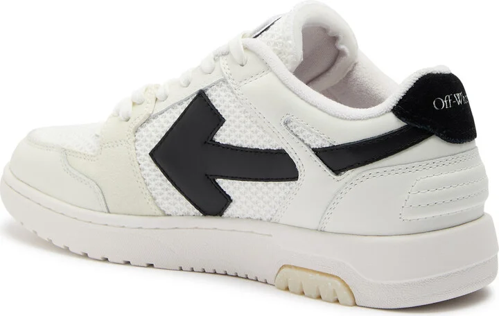 Off-white Out Of Office Panelled Mesh Sneakers - Image 6
