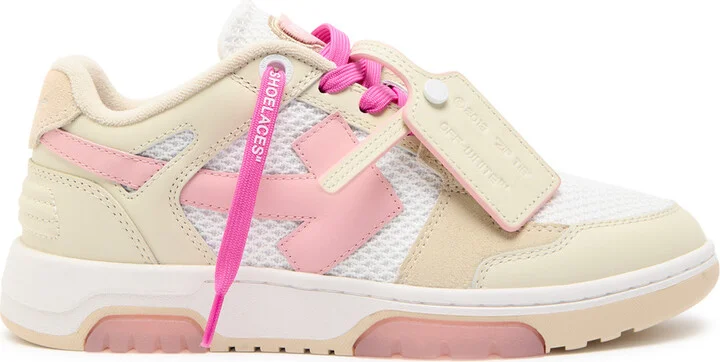 Off-white Out Of Office Panelled Mesh Sneakers