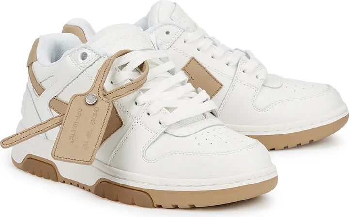 Off-white Out of Office White Leather Sneakers - Image 2