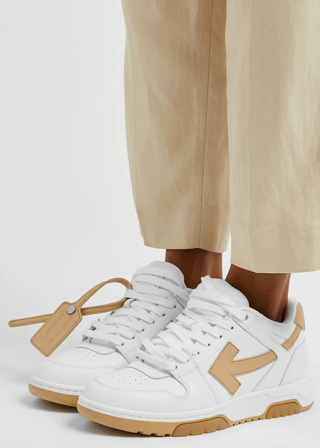 Off-white Out of Office White Leather Sneakers - Image 5