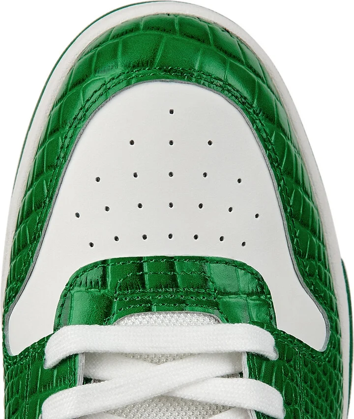 Off-white Out Of Office White Panelled Leather Sneakers - Image 4