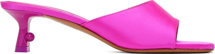 Off-White Pink Pop Lollipop Mules