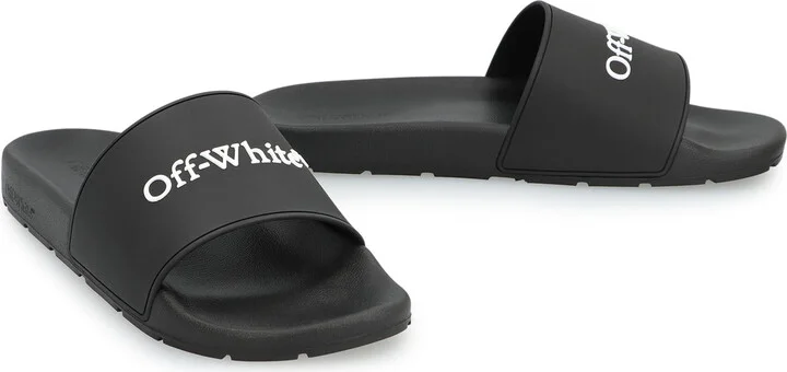 Off-White Rubber Slides - Image 3