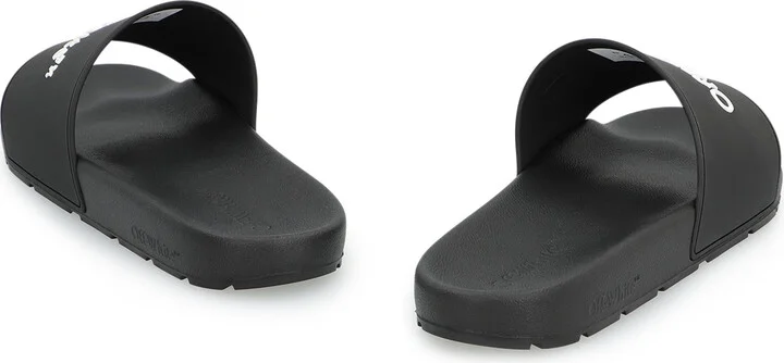 Off-White Rubber Slides - Image 4