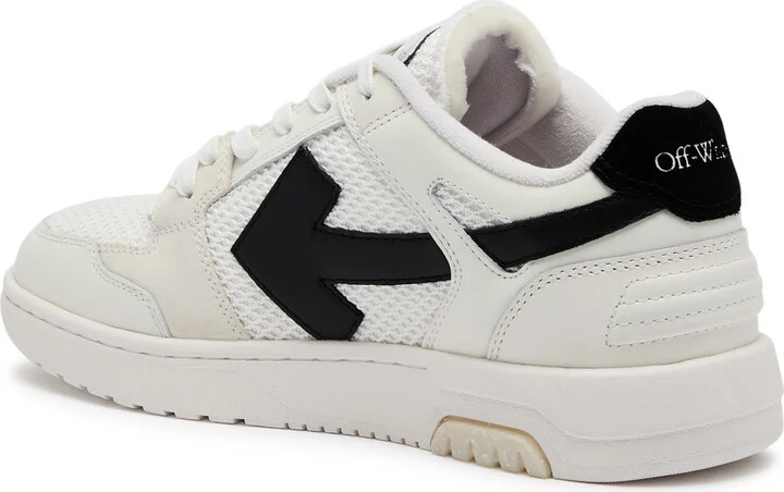 Off-white Slim Out Of Office Panelled Mesh Sneakers - Image 2