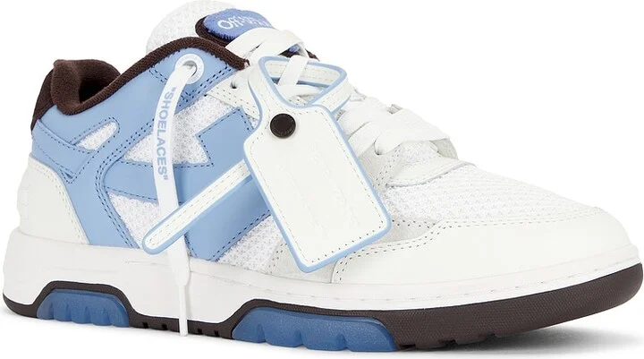 OFF-WHITE Slim Out Of Office Sneaker in Blue - Image 2
