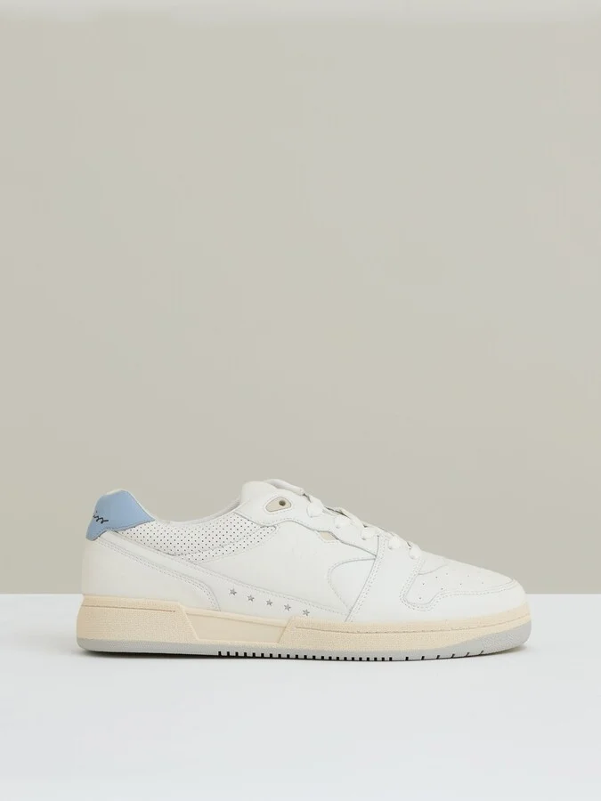 Off White/Soft Blue