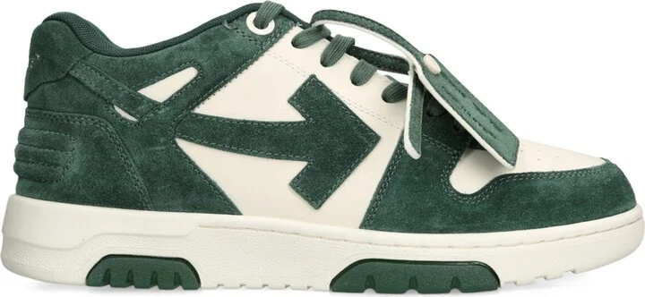 Off-White Suede Out of Office Sneakers