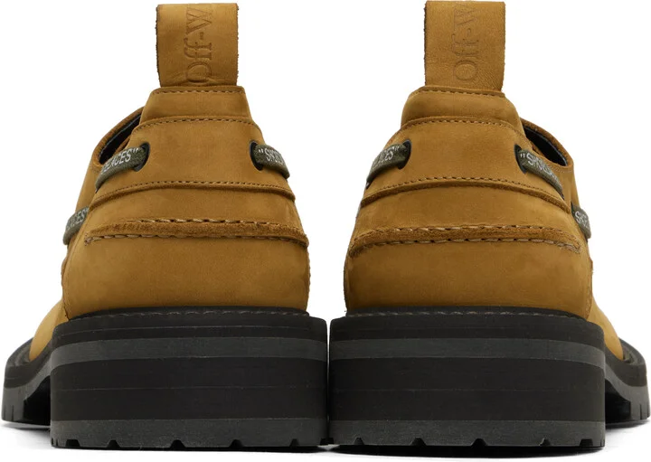 Off-White Tan San Diego Loafers - Image 2