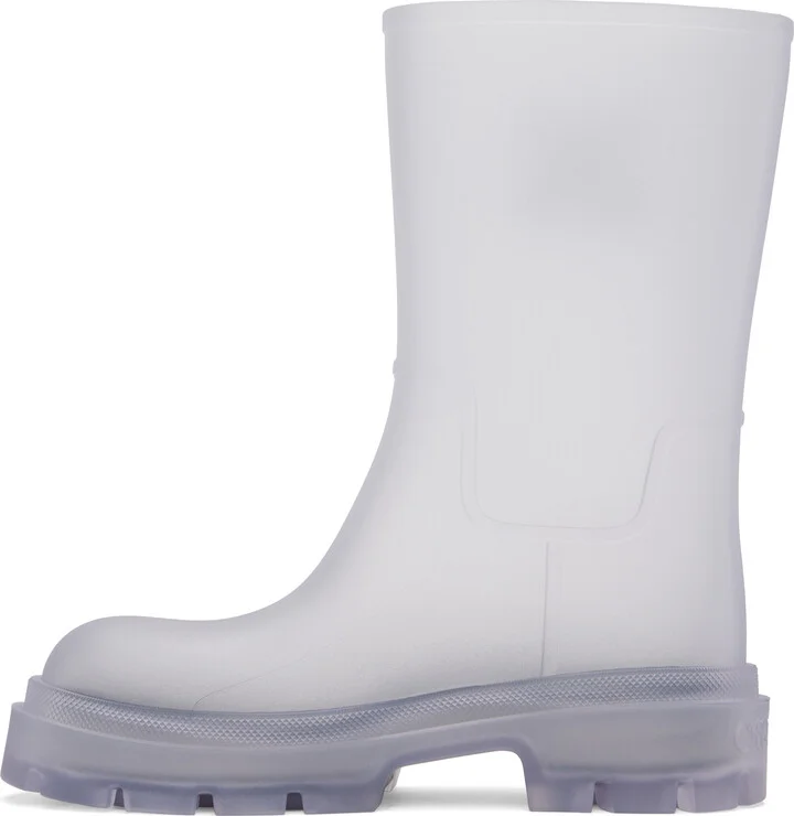 Off-White Transparent Black Arrow Reboot Boots - Image 3