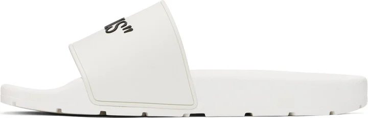 Off-White White 'This That' Pool Slides - Image 3