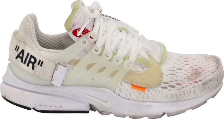 Off-White x Air Presto Sneakers in White Synthetic