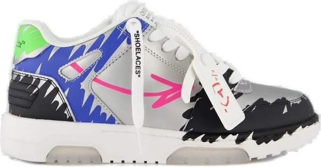 Off-White X Bstroy Out Of Office Lace-Up Sneakers