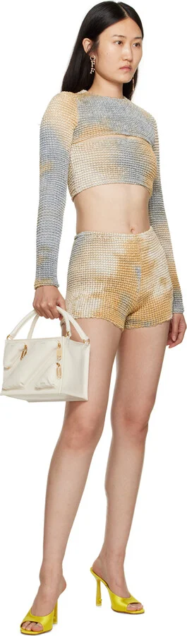 Off-White Yellow Pop Lollipop Mules - Image 5