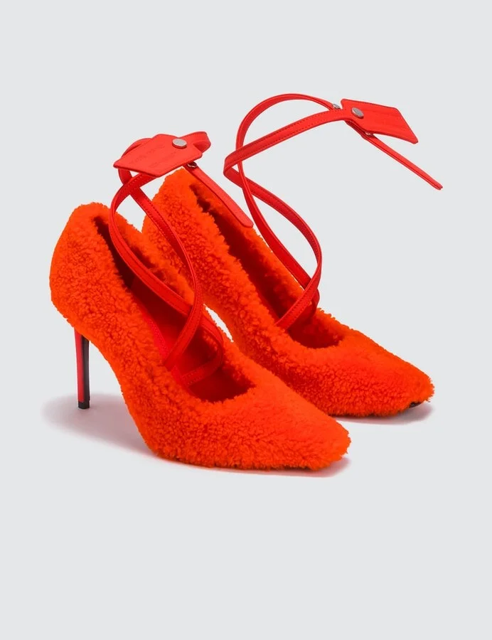 Off-White Ziptie Pump - Image 4