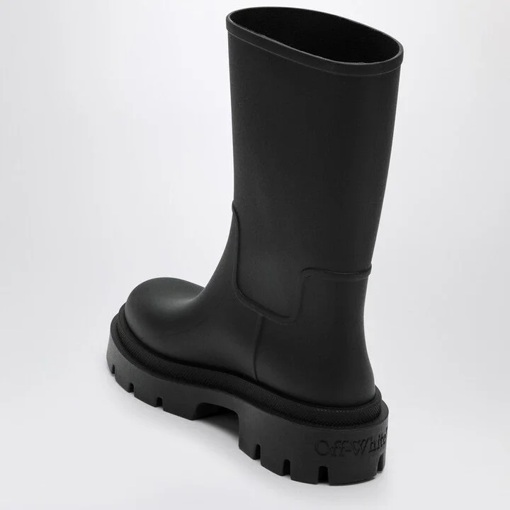 Off-White™ Boots For Rainy Days Black - Image 2