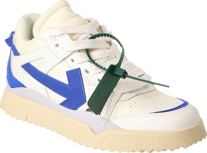 Off-White™ Midtop Sponge Leather Sneaker