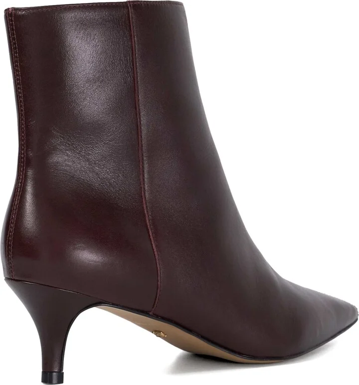 Offer Pointed Toe Kitten Heel Bootie - Image 3