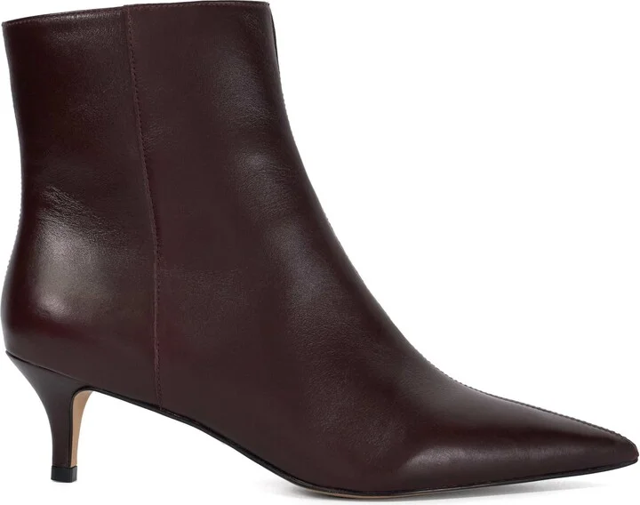 Offer Pointed Toe Kitten Heel Bootie - Image 4