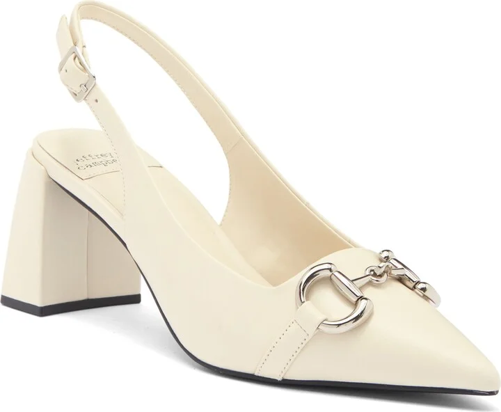 Office Bit Slingback Pump