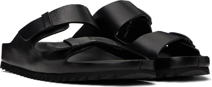 Officine Creative Black Agorà 010 Sandals - Image 4