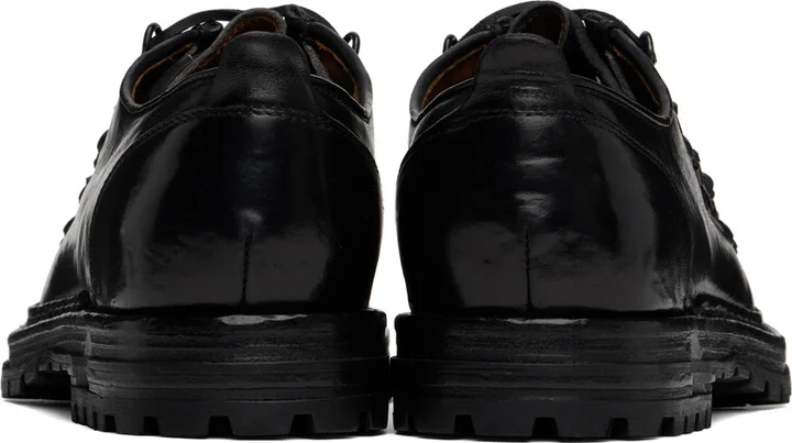 Officine Creative Black Artik 003 Oxfords - Image 2