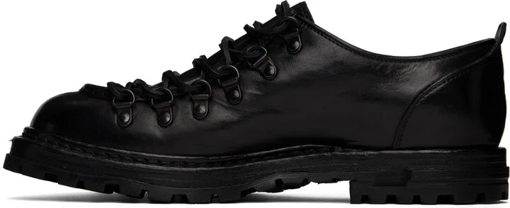 Officine Creative Black Artik 003 Oxfords - Image 3