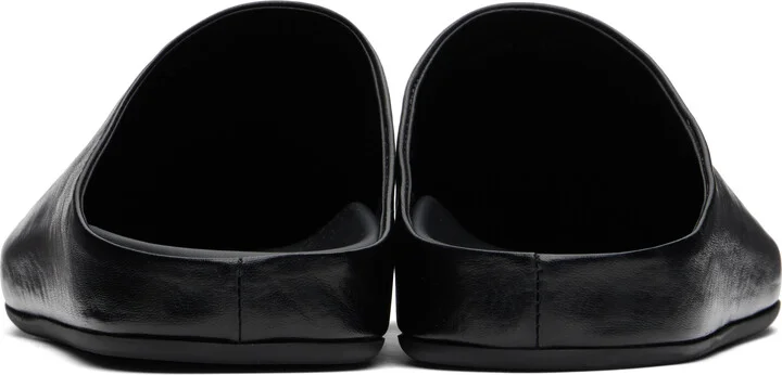 Officine Creative Black Babouche 001 Mules - Image 2