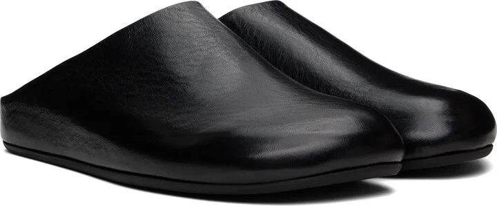 Officine Creative Black Babouche 001 Mules - Image 4