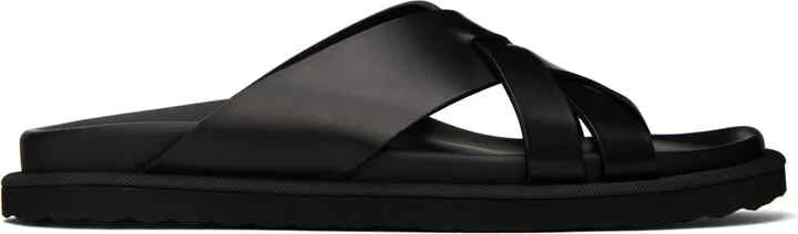 Officine Creative Black Charrat 003 Sandals