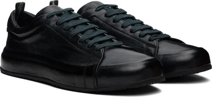 Officine Creative Black Easy 001 Sneakers - Image 4