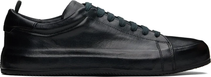 Officine Creative Black Easy 001 Sneakers