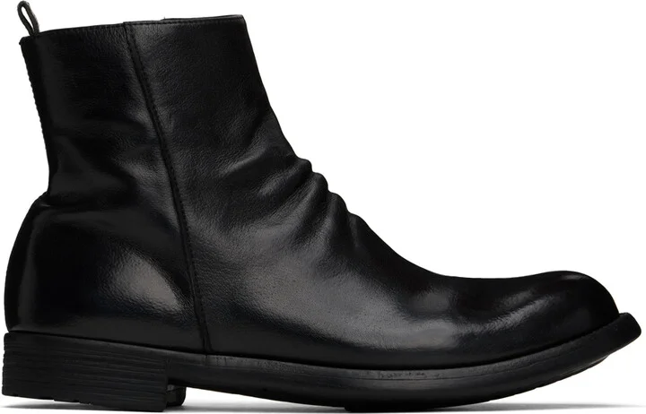 Officine Creative Black Hive 010 Boots